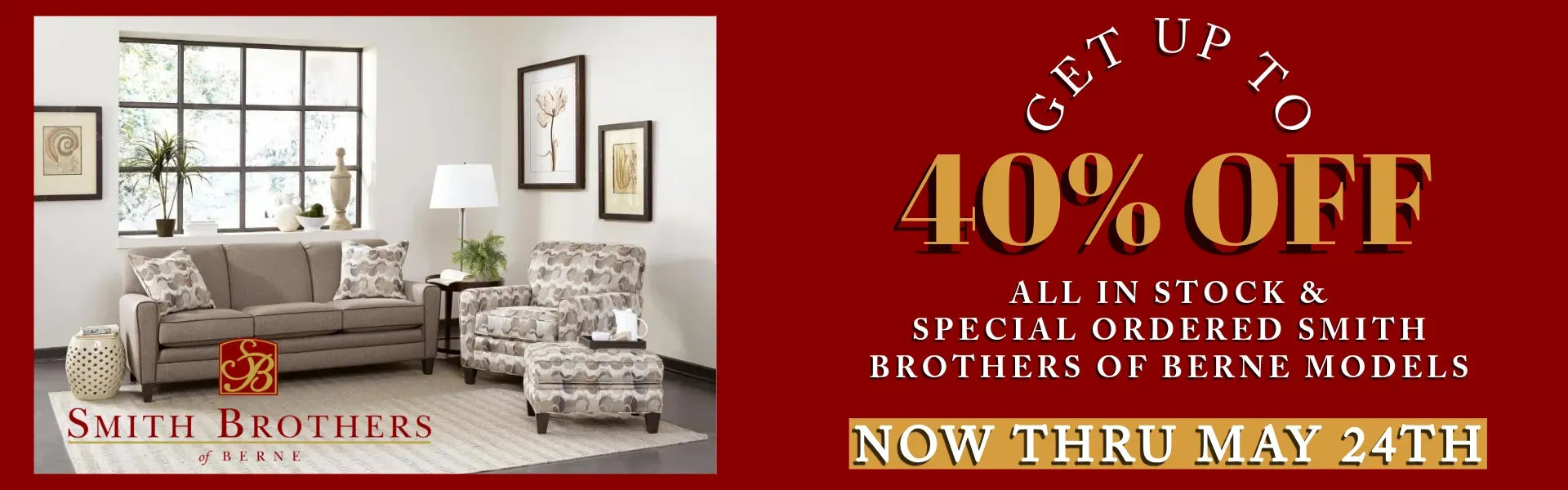 Smith Brother's 40% Off Sale